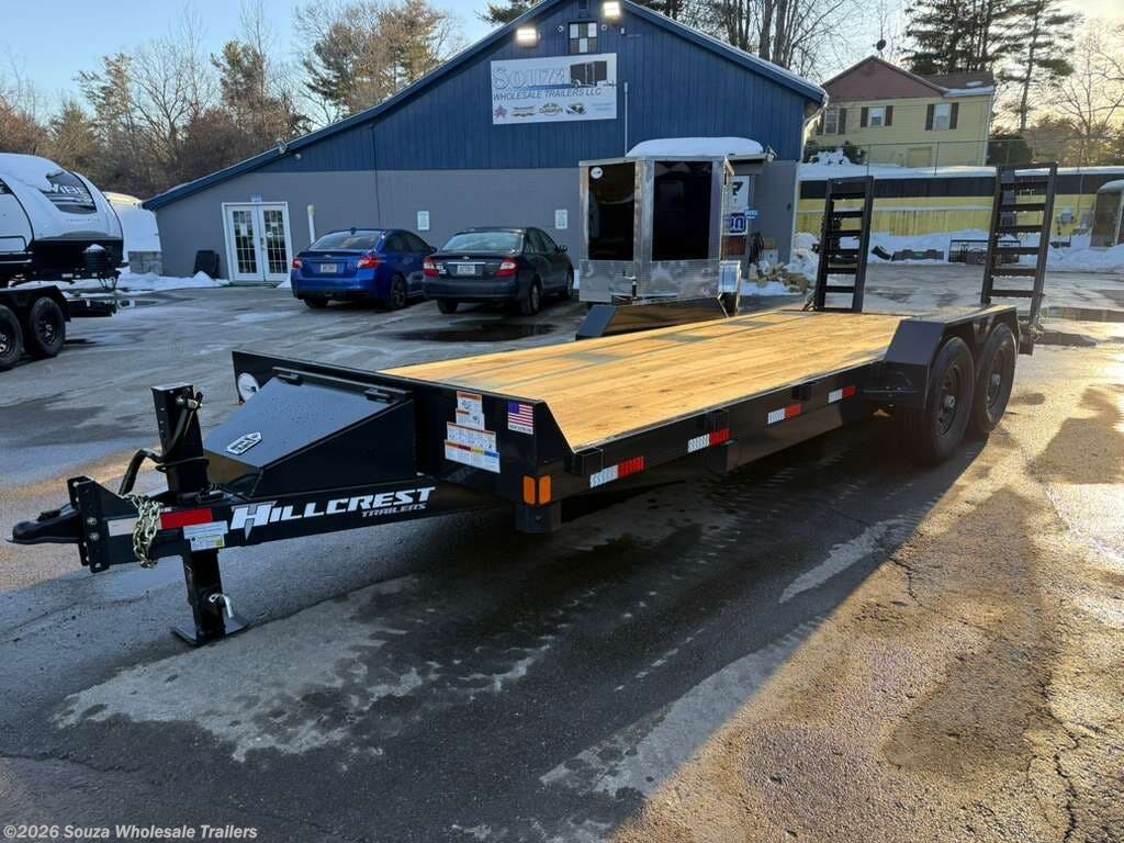 New 2026 Hillcrest Trailers  14K 18+2 EQUIPMENT TRAILER Base available in Canterbury, Connecticut