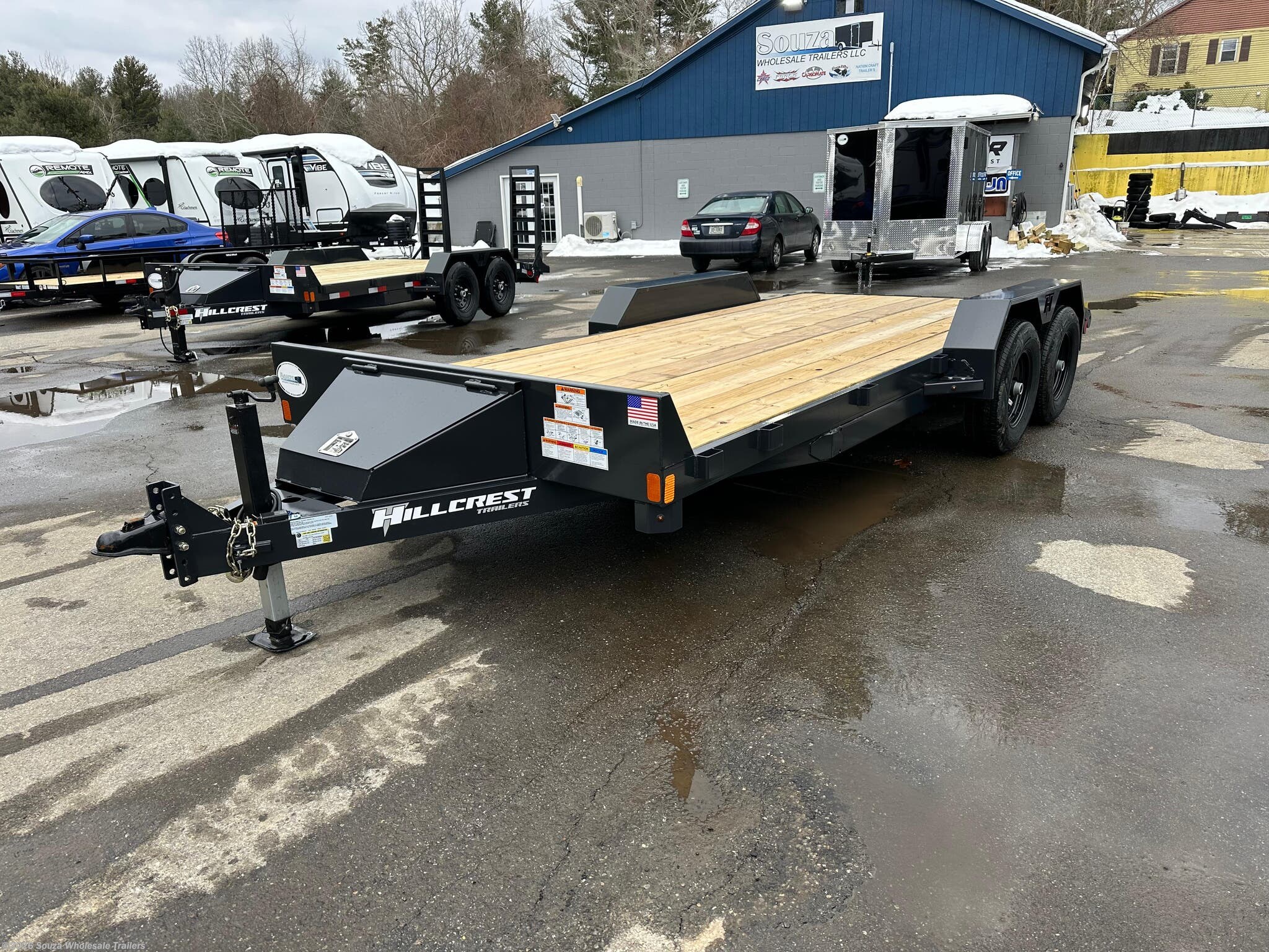 New 2026 Hillcrest Trailers  10162SC – 10K 16+2 CAR HAULER Base available in Canterbury, Connecticut
