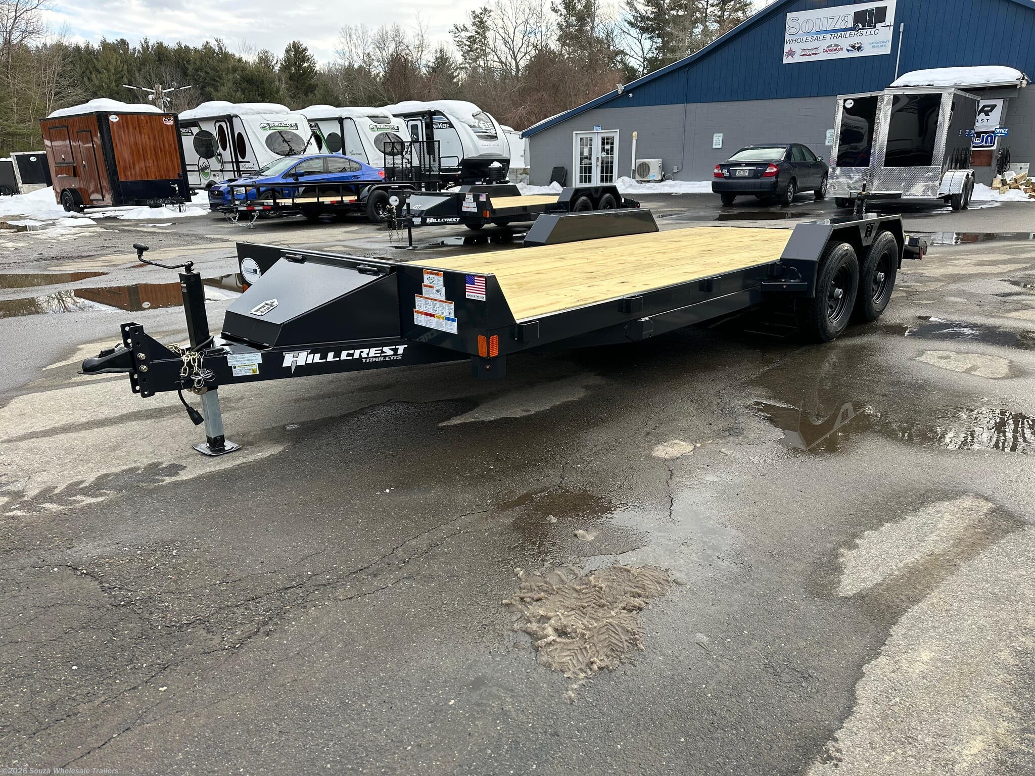 New 2026 Hillcrest Trailers  10182SC – 10K 18+2 CAR HAULER Base available in Canterbury, Connecticut