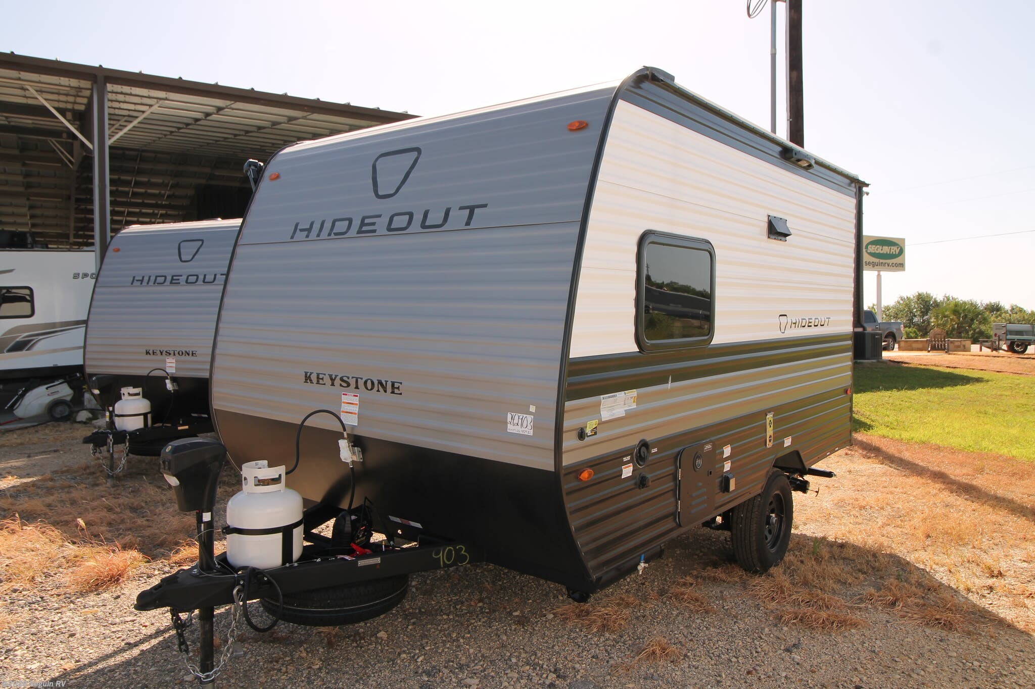 New 2026 Keystone Hideout Mini 123BB available in Seguin, Texas
