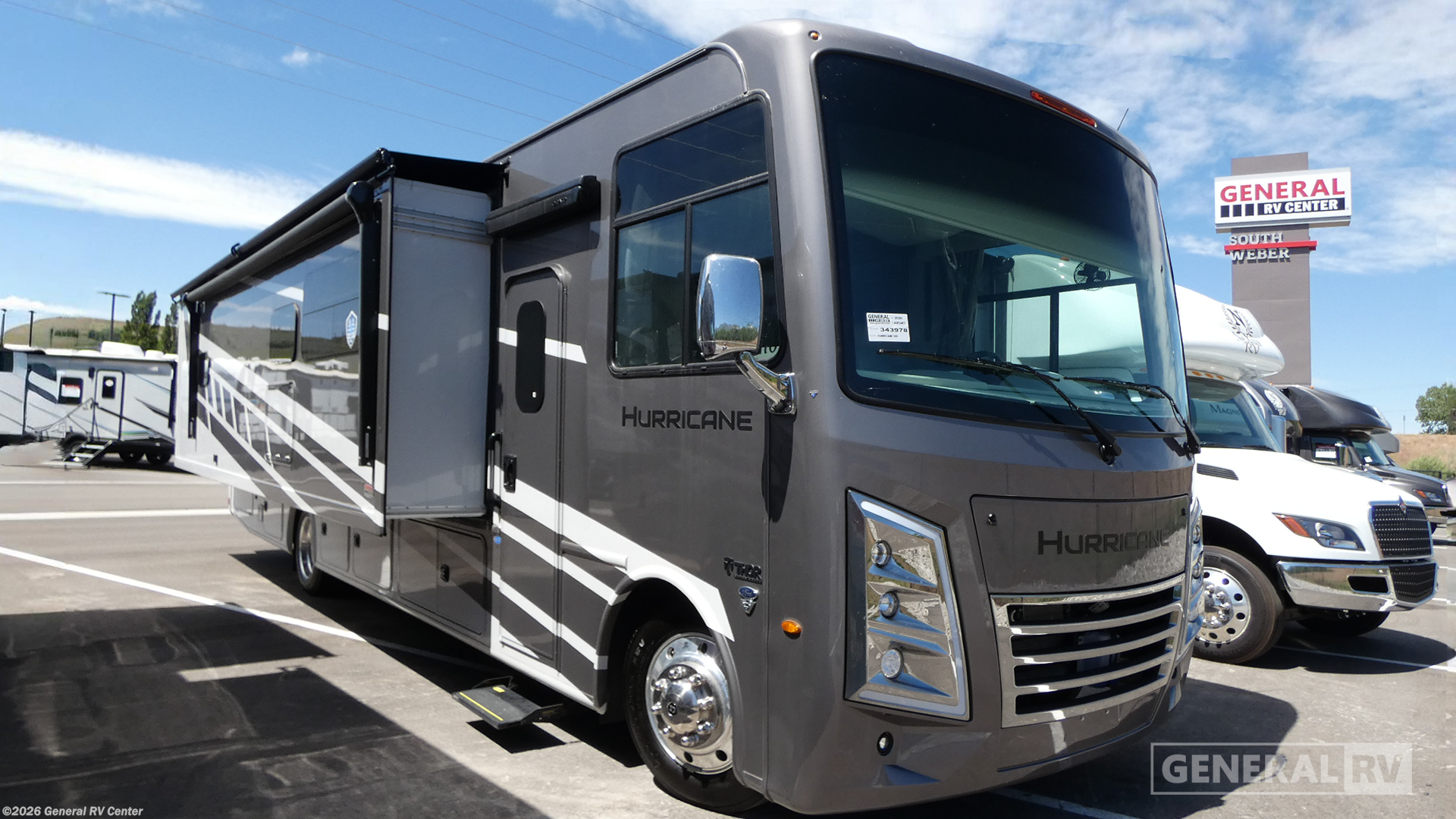 New 2026 Thor Motor Coach Hurricane 35R available in South Weber, Utah