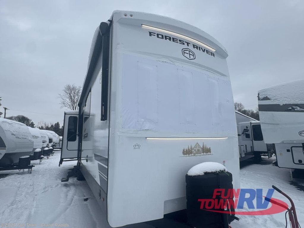 New 2026 Forest River Sierra Destination Trailers 396RKLR available in Rockford, Michigan