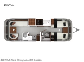 New 2022 Airstream Globetrotter 27FB Twin available in Buda, Texas