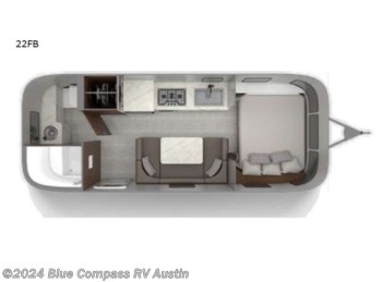New 2022 Airstream Caravel 22FB available in Buda, Texas