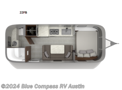 New 2023 Airstream Caravel 22FB available in Buda, Texas
