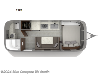 New 2023 Airstream Caravel 22FB available in Buda, Texas