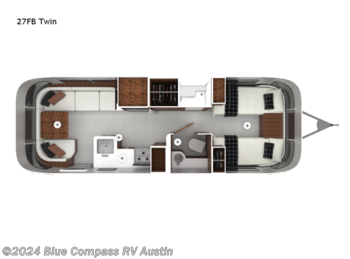 New 2023 Airstream Globetrotter 27FB Twin available in Buda, Texas