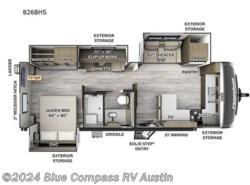 New 2024 Forest River Flagstaff Classic 826BHS available in Buda, Texas