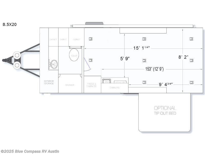 Used 2017 ATC  ATC Toy Hauler 8.5X20 available in Buda, Texas