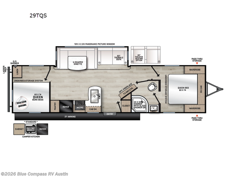 New 2026 Forest River Aurora 29TQS available in Buda, Texas