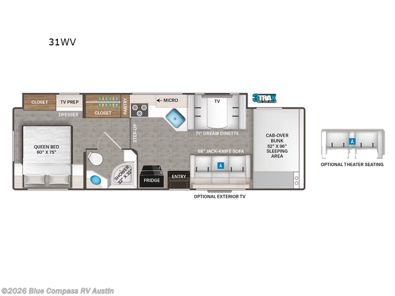 Used 2025 Thor Motor Coach Four Winds 31WV available in Buda, Texas