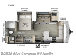 New 2026 Forest River Flagstaff Micro Lite 25MBR available in Buda, Texas