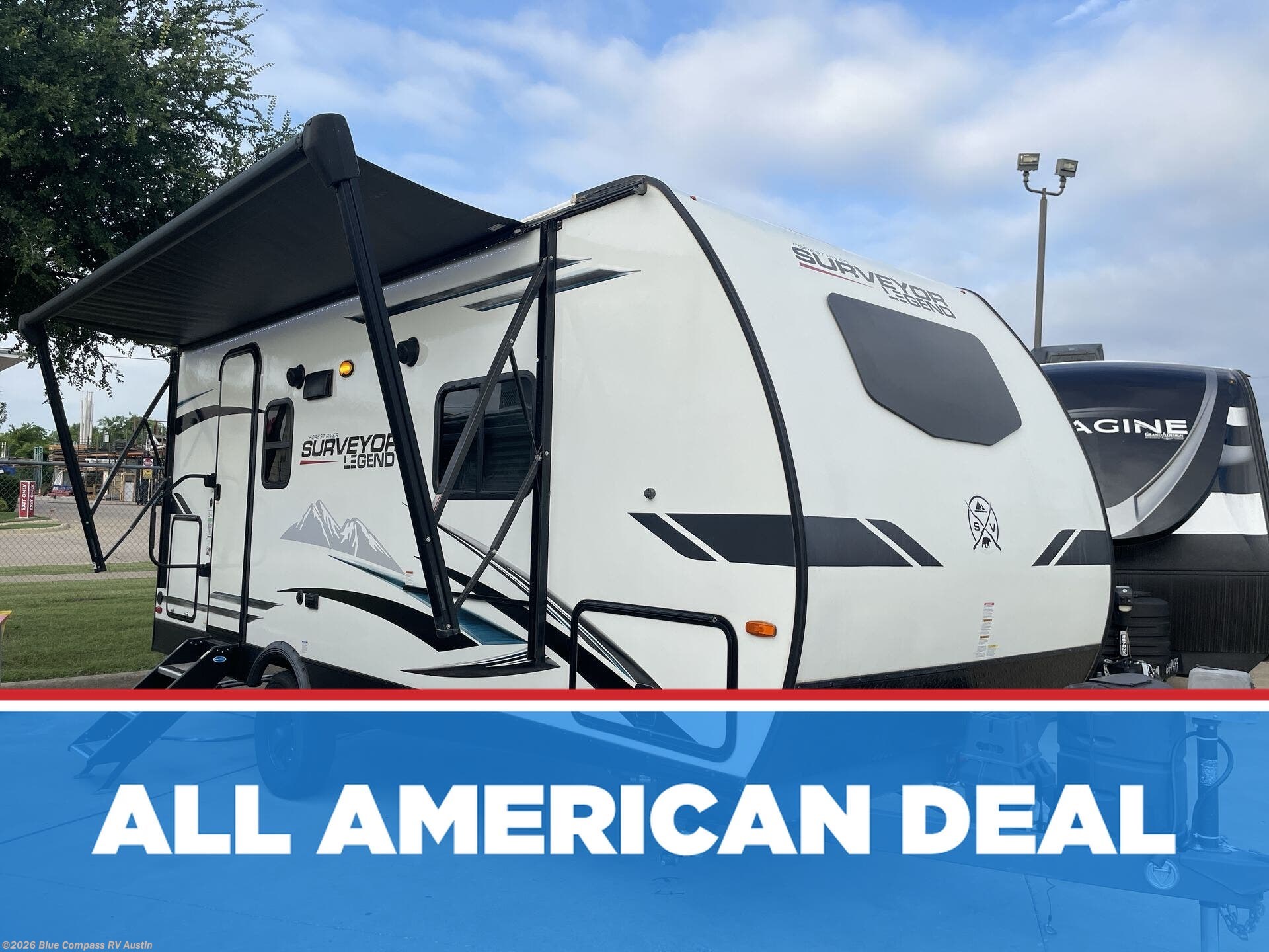 Used 2022 Forest River Surveyor Legend 19RBLE available in Buda, Texas