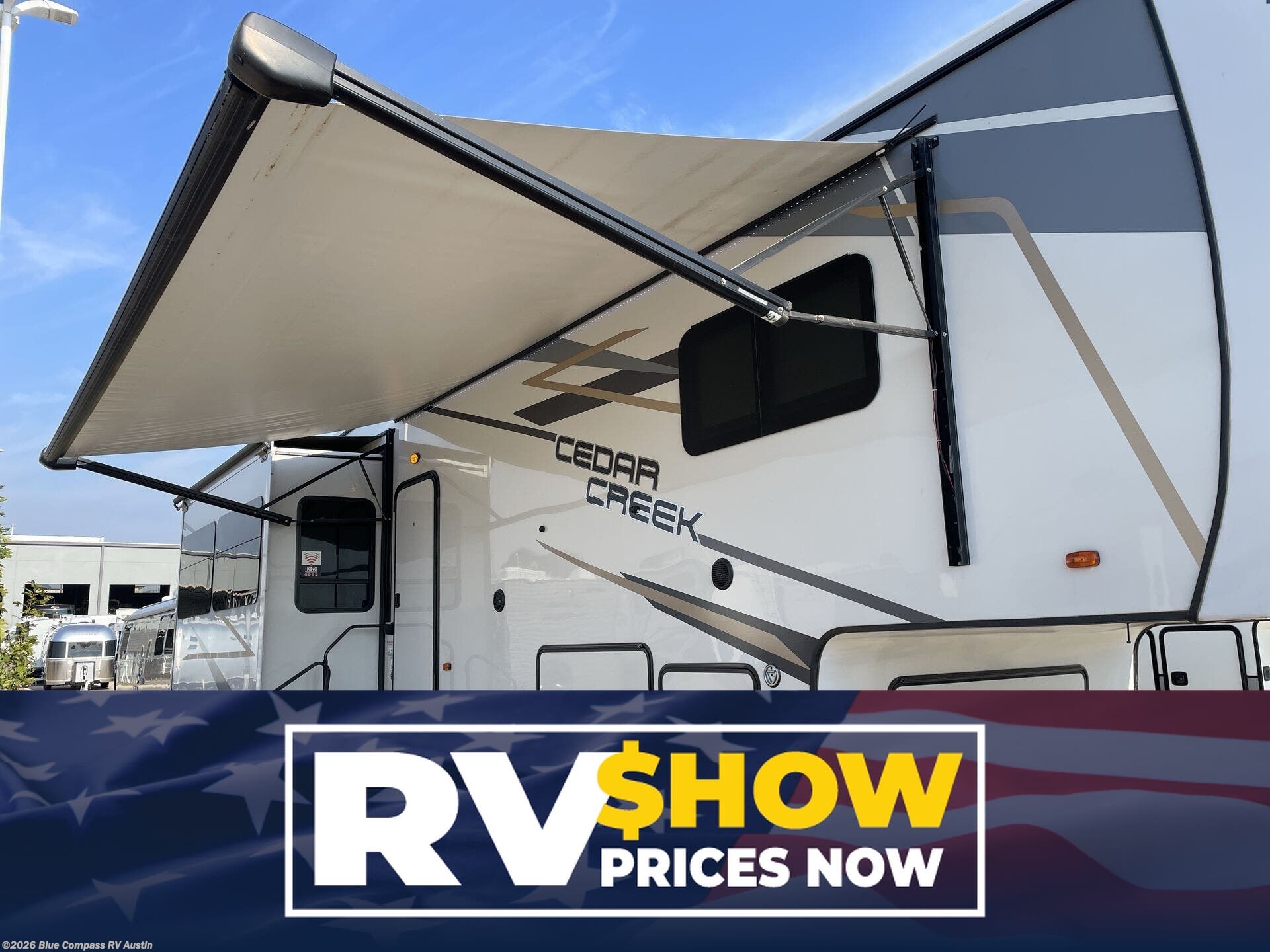 Used 2022 Forest River Cedar Creek 345IK available in Buda, Texas
