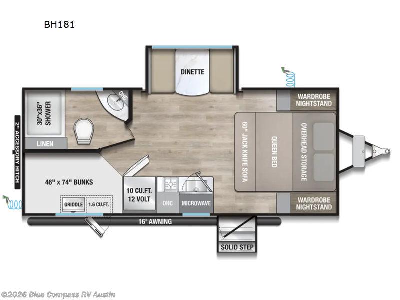 New 2027 Alliance RV Delta Solo BH181 available in Buda, Texas