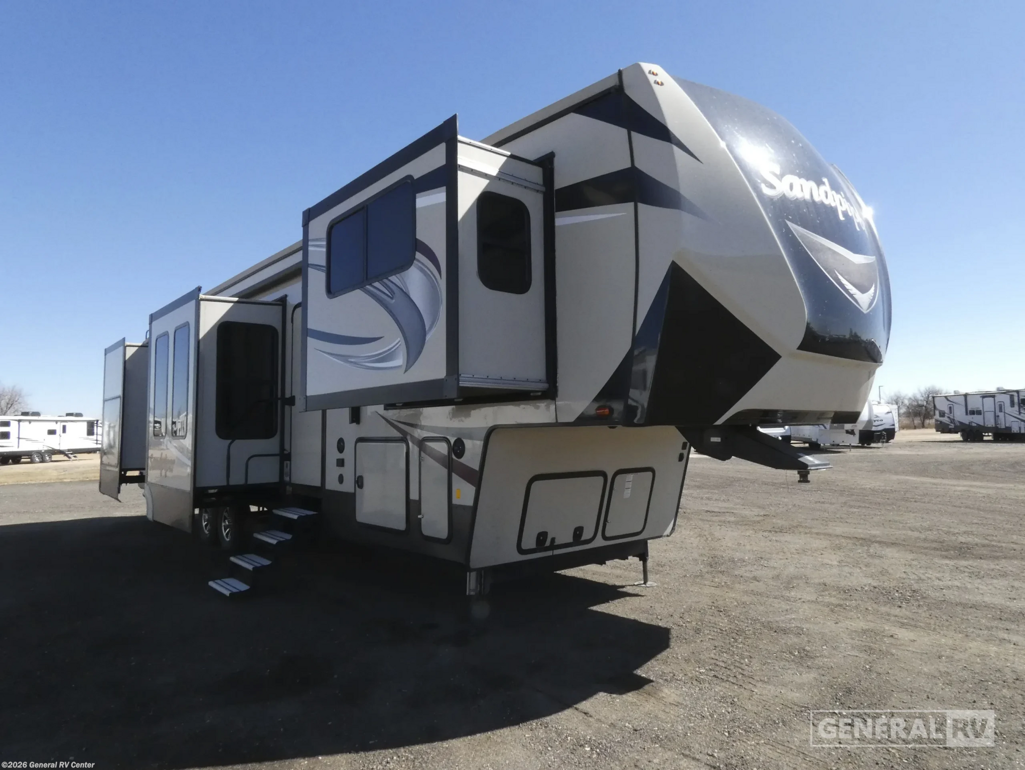Used 2018 Forest River Sandpiper 379FLOK available in Longmont, Colorado