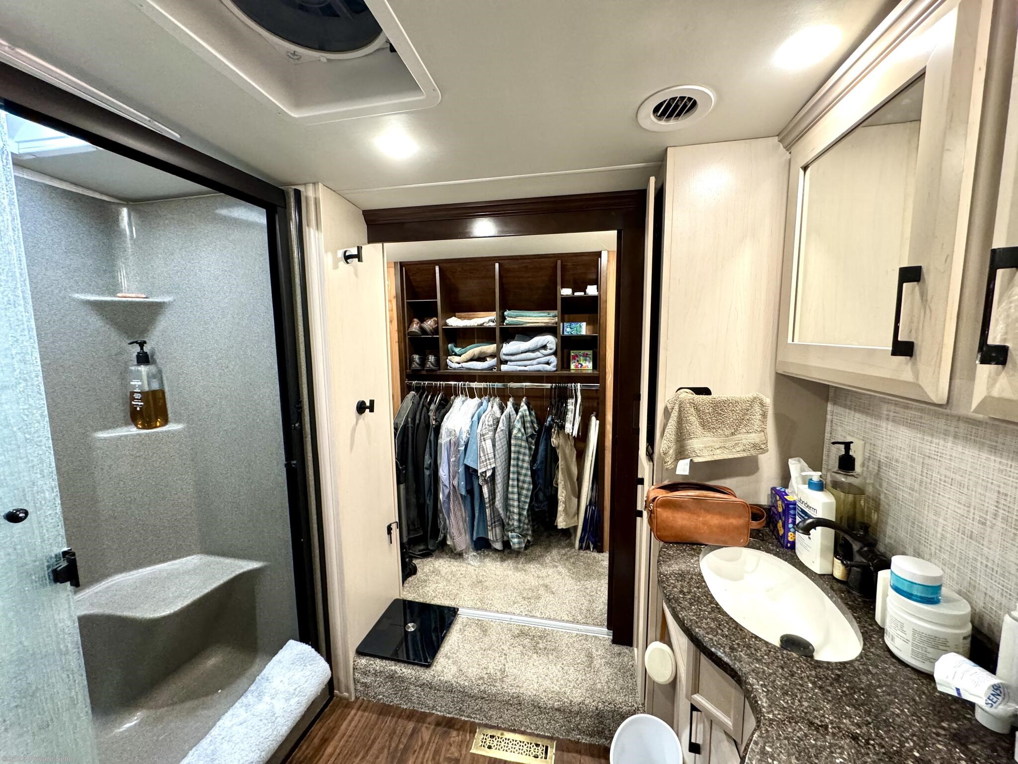 Used 2021 DRV Mobile Suites Front bedroom, kitchen island, rear living room available in Tigard, Oregon