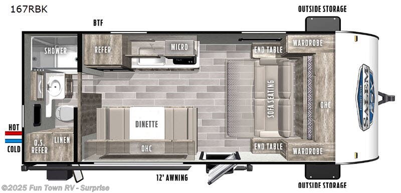 Used 2020 Forest River Salem FSX 167RBK available in Surprise, Arizona