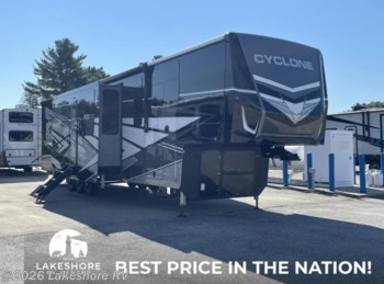 New 2025 Heartland Cyclone 4006 available in Muskegon, Michigan