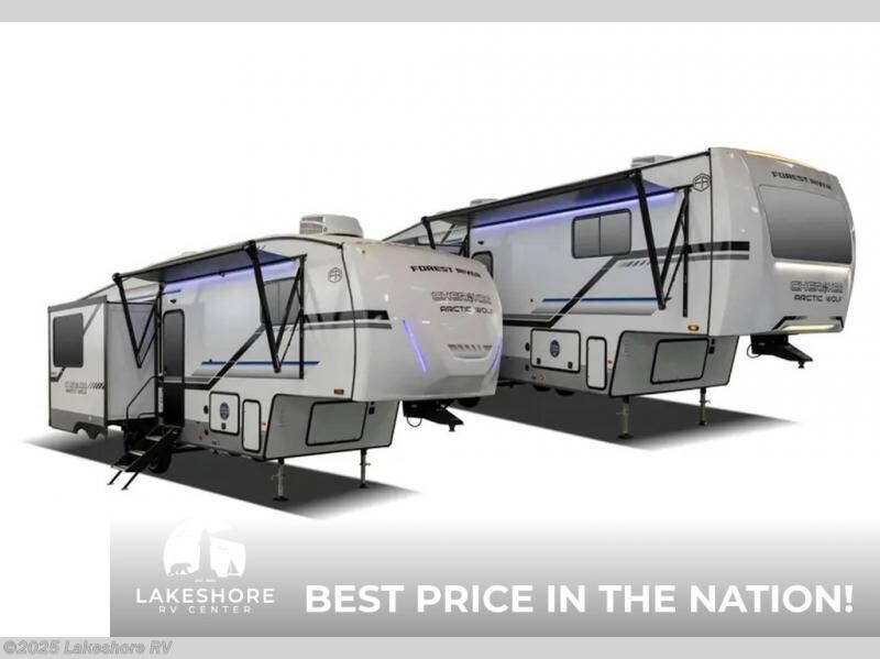 New 2025 Forest River Cherokee Arctic Wolf Suite 3650SUITE available in Muskegon, Michigan