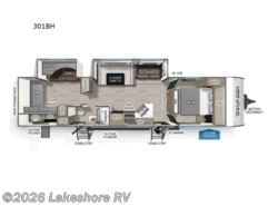 New 2026 Forest River Cherokee Wolf Den 301BH available in Muskegon, Michigan