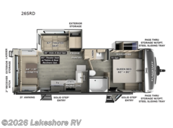 New 2026 Forest River Flagstaff Super Lite 26SRD available in Muskegon, Michigan
