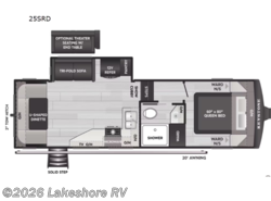 New 2026 Keystone Arcadia Select 25SRD available in Muskegon, Michigan