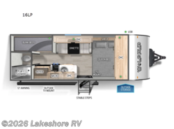 Used 2025 Forest River Cherokee Wolf Pup 16LP available in Muskegon, Michigan