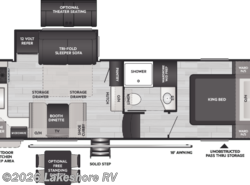 New 2026 Keystone Cougar Half-Ton 23MLE available in Muskegon, Michigan