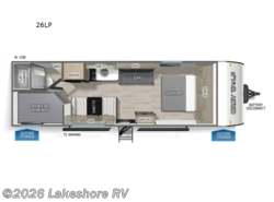 New 2026 Forest River Cherokee Grey Wolf 26LP available in Muskegon, Michigan