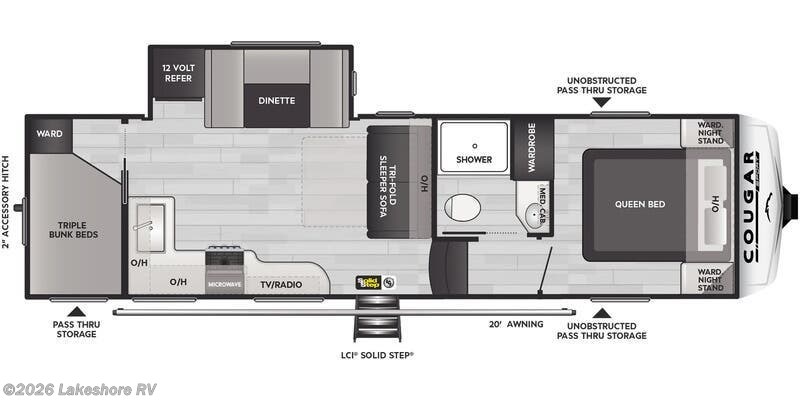 New 2026 Keystone Cougar Sport 2700BH available in Muskegon, Michigan
