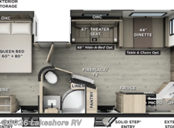 New 2026 Forest River Flagstaff Super Lite 26FKBS available in Muskegon, Michigan