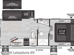 New 2026 Keystone Cougar Half-Ton 25RDS available in Muskegon, Michigan