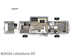 New 2026 Forest River Cherokee Arctic Wolf 285OPT available in Muskegon, Michigan