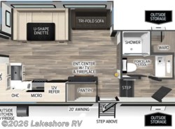 New 2026 Forest River Cherokee Arctic Wolf 287BH available in Muskegon, Michigan