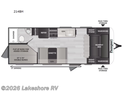 New 2025 Keystone Passport Classic 214BH available in Muskegon, Michigan
