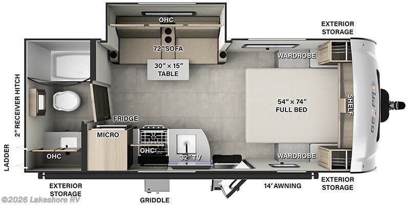 New 2025 Forest River Flagstaff E-Pro E20FBS available in Muskegon, Michigan