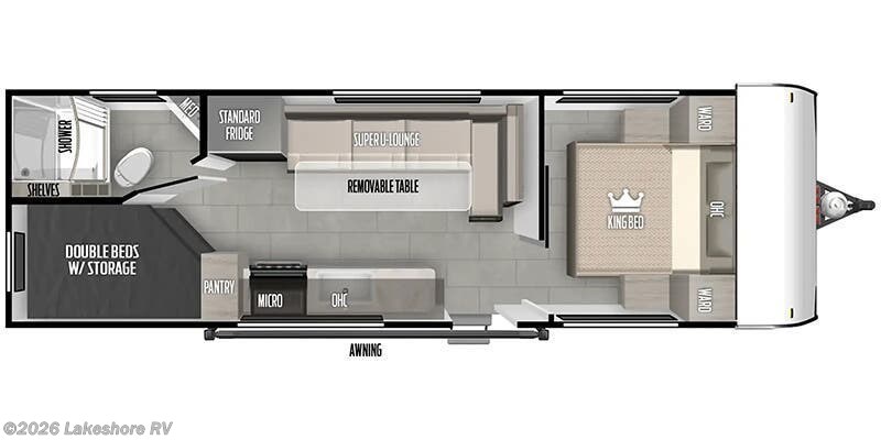 New 2025 Forest River Wildwood FSX 266BHLE available in Muskegon, Michigan