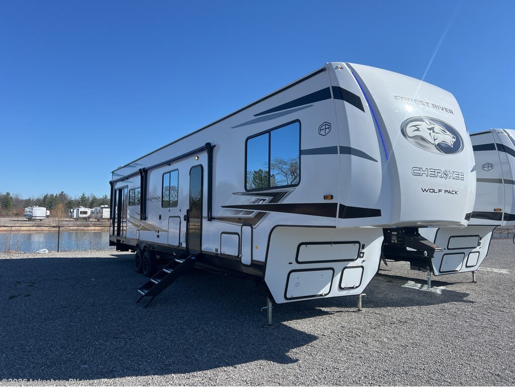New 2026 Forest River Cherokee Wolf Pack 350PACK15 available in Muskegon, Michigan
