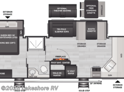 New 2026 Keystone Cougar Half-Ton 25FKD available in Muskegon, Michigan