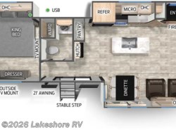 New 2025 Forest River Cherokee Timberwolf 39NA available in Muskegon, Michigan