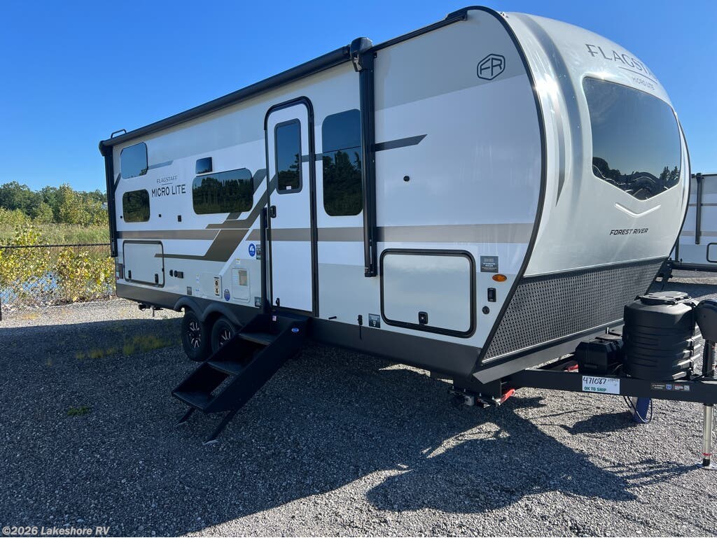 New 2027  Forest River Flagstaff Micro Lite 25BRDS by Forest River from Lakeshore RV in Muskegon, MI