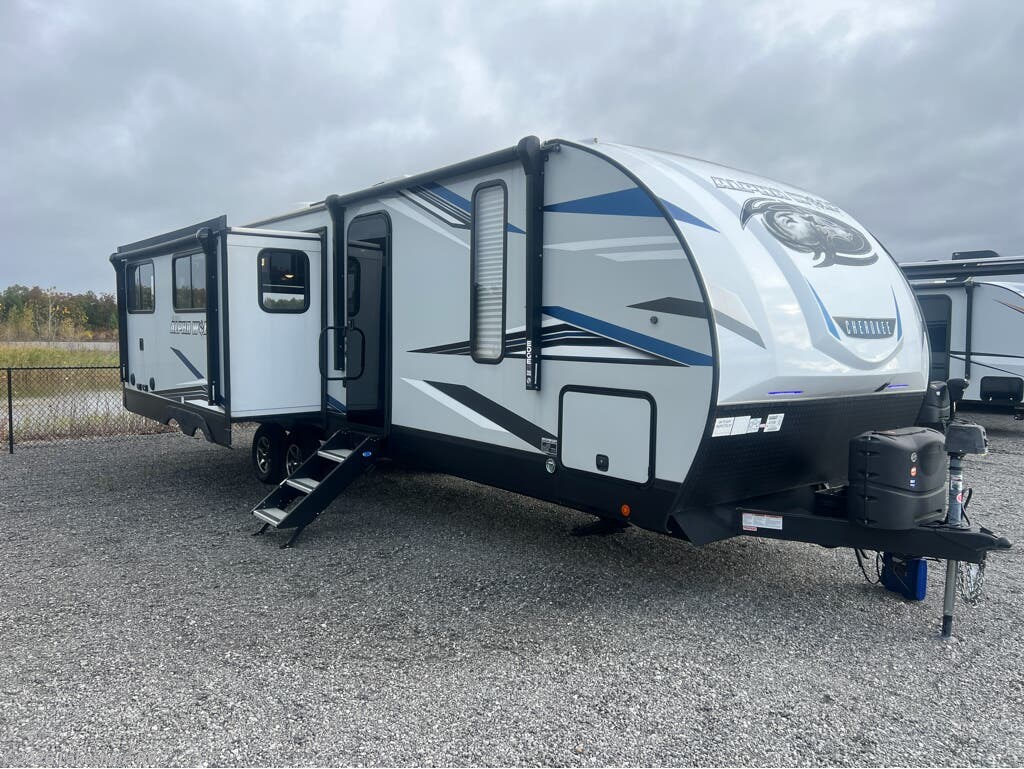 Used 2021 Forest River Cherokee Alpha Wolf 26RL-L available in Muskegon, Michigan