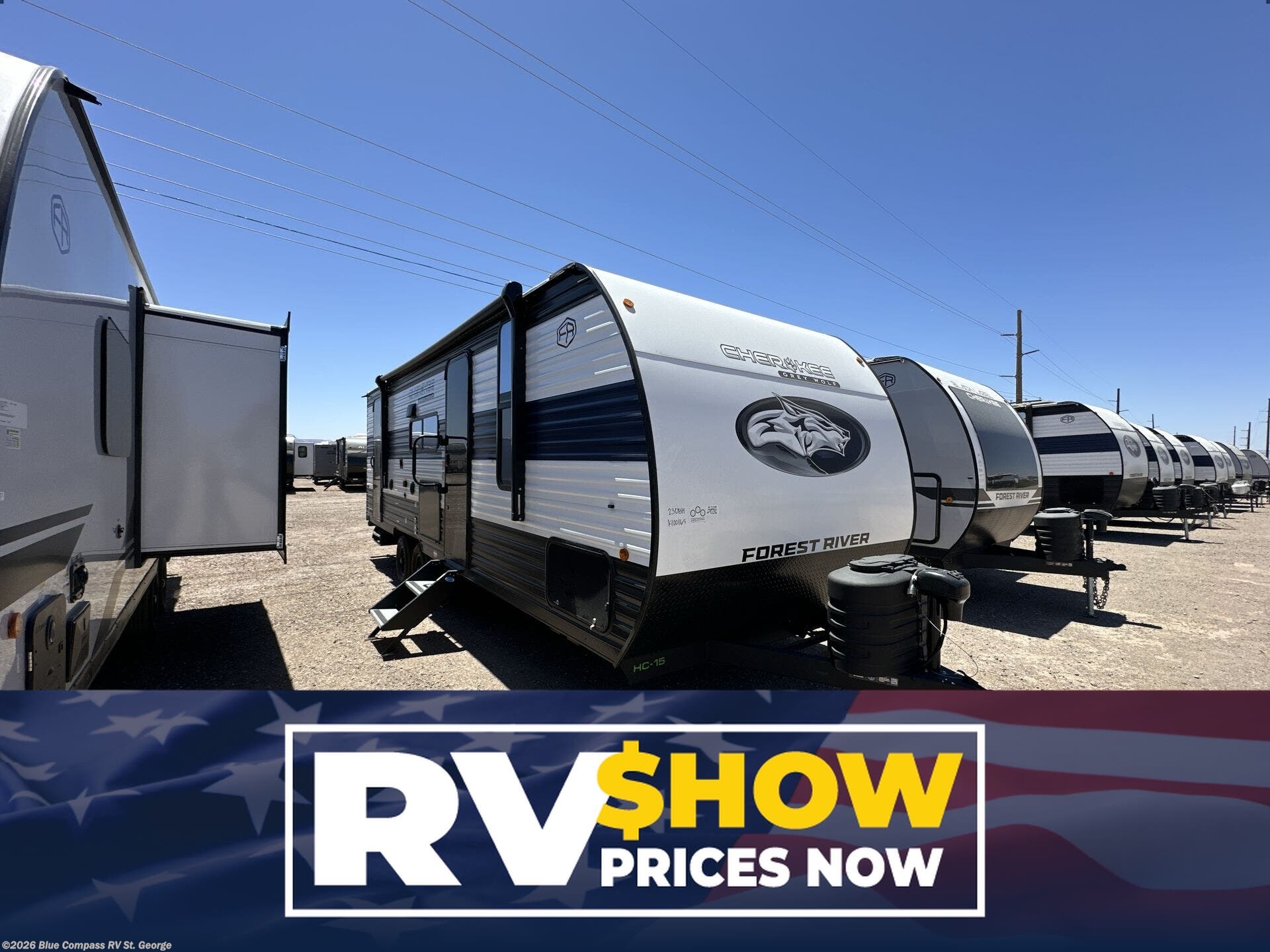 New 2026 Forest River Cherokee Grey Wolf 23DBH available in Hurricane, Utah