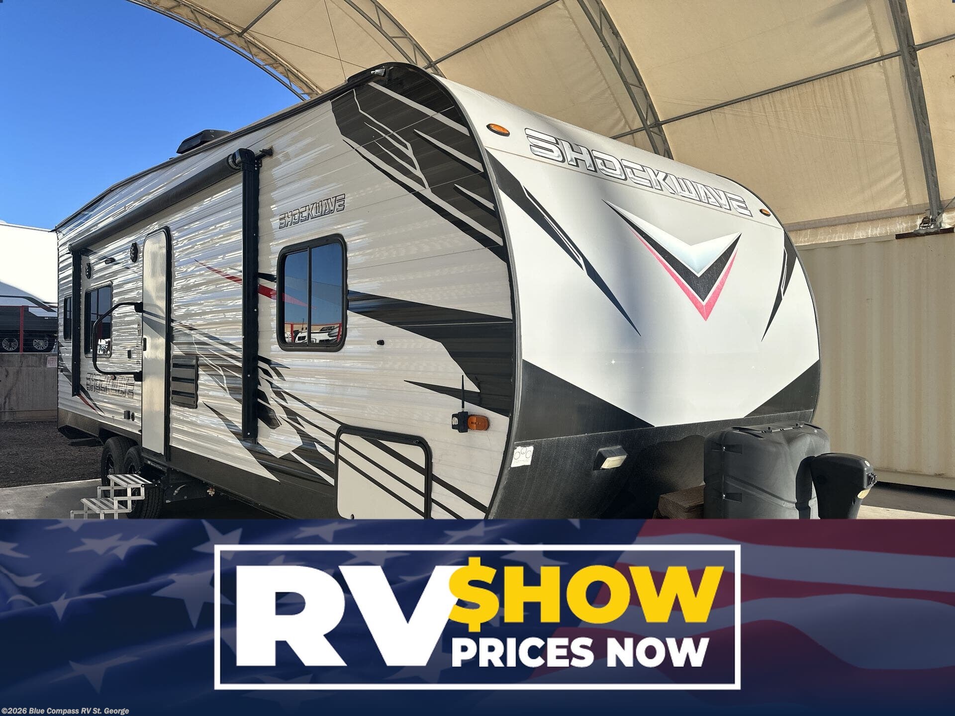Used 2021  Forest River Shockwave 25RQMX by Forest River from Blue Compass RV St. George in Hurricane, UT