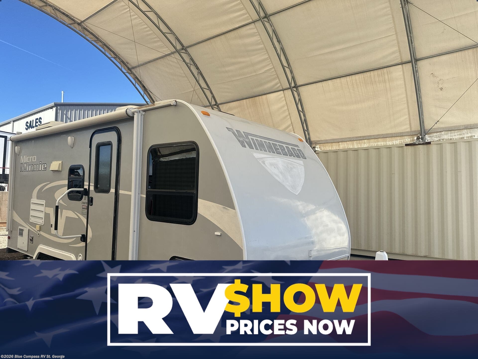 Used 2016 Winnebago Micro Minnie 2106FBS available in Hurricane, Utah