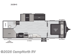 New 2027 Keystone Hideout 262BHS available in Schoolcraft, Michigan