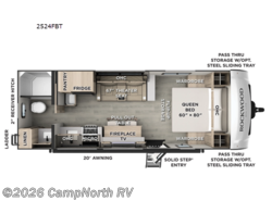 New 2027 Forest River Rockwood Mini Lite 2524FBT available in Schoolcraft, Michigan