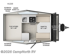 Used 2025 Forest River Rockwood Hard Side Series A122S available in Schoolcraft, Michigan