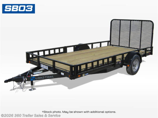 2026 Load Trail SB 83" x 16' Single Axle Trailer 2026 Load Trail SB 83" x 16' Single Axle Trailer
